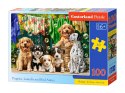 Puzzle 100-elementów Puppies, Laundry and Bird Antics B-111305