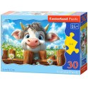 Puzzle 30-elementów Lovely Cow B-03839-1