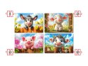 Puzzle 4w1 Cute Animals B-041084