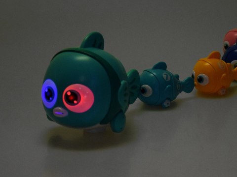 Zestaw Interaktywna RODZINA RYBEK + wędka i łowienie na magnes ZA6016