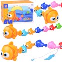 Zestaw Interaktywna RODZINA RYBEK + wędka i łowienie na magnes ZA6016