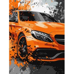 Zestaw do malowania po numerach 30X40cm KHO5154 Jaskrawa siła auto AP0090