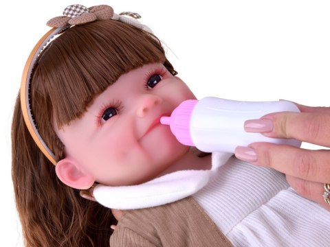 Duża Lalka dziewczynka 55 cm - uroczy wygląd i figlarny uśmiech ZA5830
