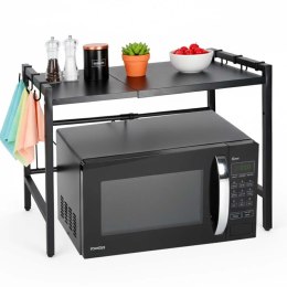 Półka kuchenna nad mikrofalówkę regulowana metal