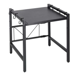 Półka kuchenna nad mikrofalówkę regulowana metal