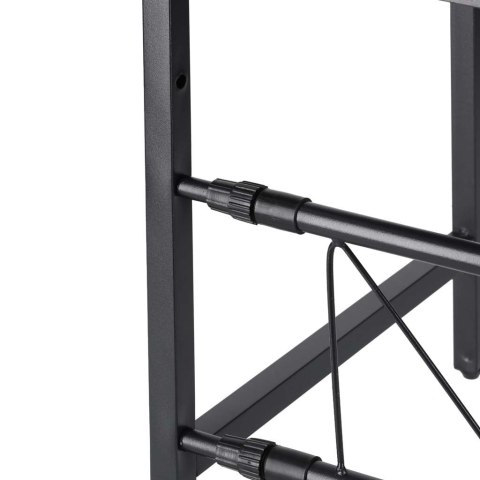 Półka kuchenna nad mikrofalówkę regulowana metal