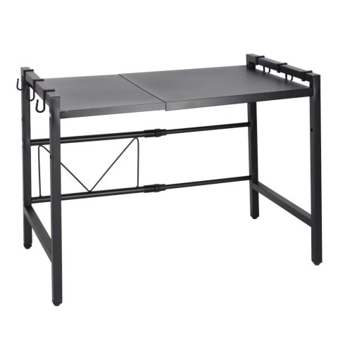 Półka kuchenna nad mikrofalówkę regulowana metal