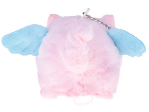 Przeurocza Pluszowa Świnka Breloczek z obracanym Ogonkiem ZA5680