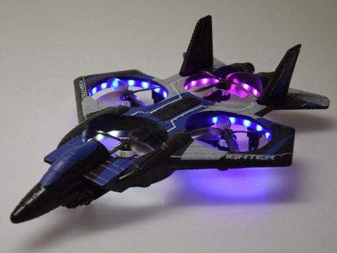 Strzelający DRON Combat - zdalne sterowanie rękawicą i pilotem RC0750