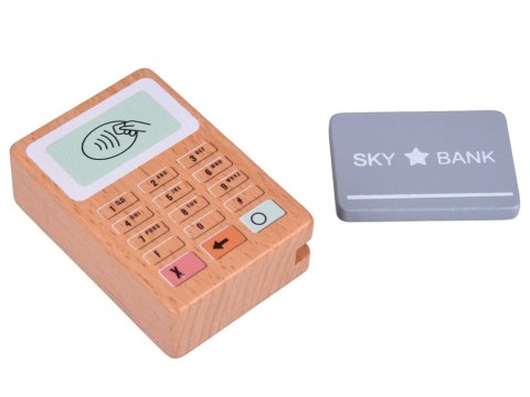 Drewniana Kawiarnia Lodziarnia - Zestaw Zabawowy z Desery Lody ZA5937