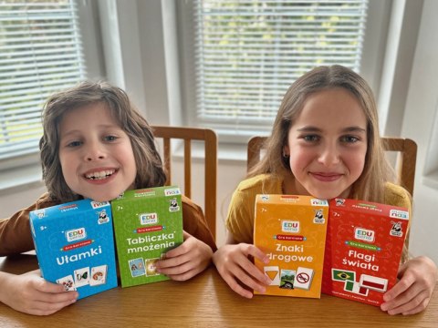 Kapitan Nauka EDUseria. Ułamki. Gra karciana GR0818