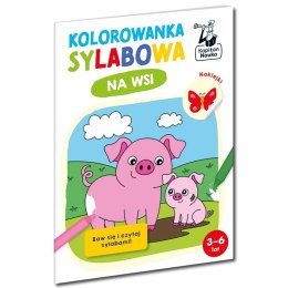 Kapitan Nauka Kolorowanka sylabowa. Na wsi KS1211