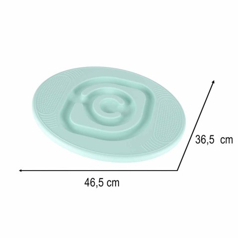 Równoważnia do balansowania deska z labiryntem dla dzieci miętowa