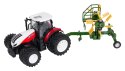 Traktor + Zgrabiarka R/C 1:24 Czerwony