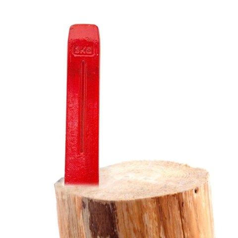 Zestaw 3 klinów do rozłupywania drewna BITUXX - 1,5 kg / 2,0 kg / 3,0 kg, stalowy klin rozłupując