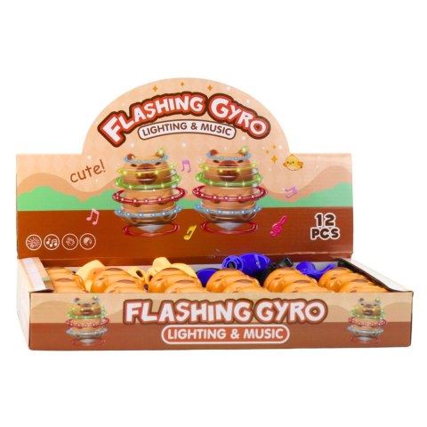 Bączek Kapibara Interaktywna Światła LED Melodie 12,5 CM