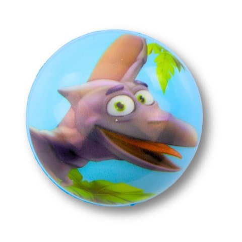 Piłka Piłeczka Piankowa Do Odbijania Zabawy Dinozaury 6,5 cm