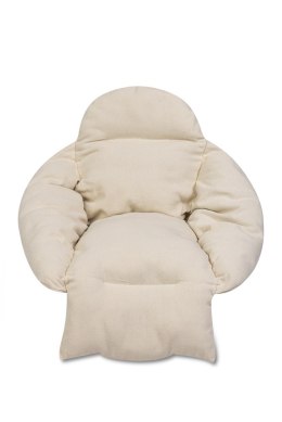 Poduszka LUARO na huśtawkę wiszącą bocianie gniazdo XXL ecru