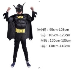 Strój karnawałowy Batman 105-120 cm