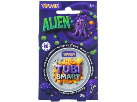 Tubi Smart plastelina sensoryczna Alien rozciąga się strzela odbija się ZA6130
