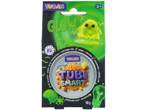 Tubi Smart plastelina sensoryczna Glow rozciąga się strzela odbija się ZA6128