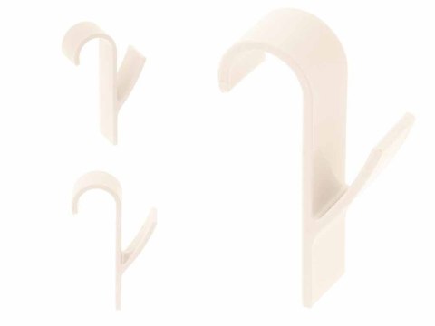 Wieszak na grzejnik kaloryfer łazienkowy kremowy