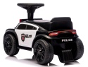 Jeździk dla Dzieci J3 CZARNY Policyjny Muzyka, światła