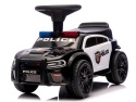 Jeździk dla Dzieci J3 CZARNY Policyjny Muzyka, światła