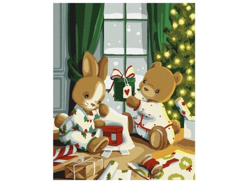 Malowanie po numerach 40x50 cm KHO6555 Prezenty dla bliskich AP0111