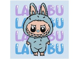 Malowanie po numerach dla dzieci 25x25cm KHO1283 On - Labubu AP0066