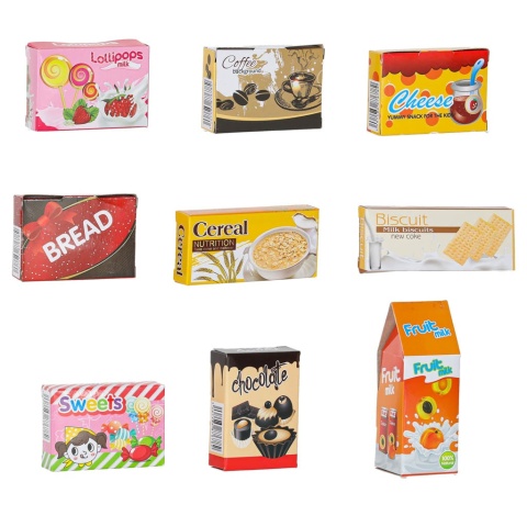 Supermarket Sklep Wózek Czerwony