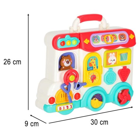 Tablica manipulacyjna interaktywna samochód światło dźwięk