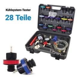 Tester układu chłodzenia BITUXX 28 el. diagnostyczny pompy próżniowa i ciśnieniowa