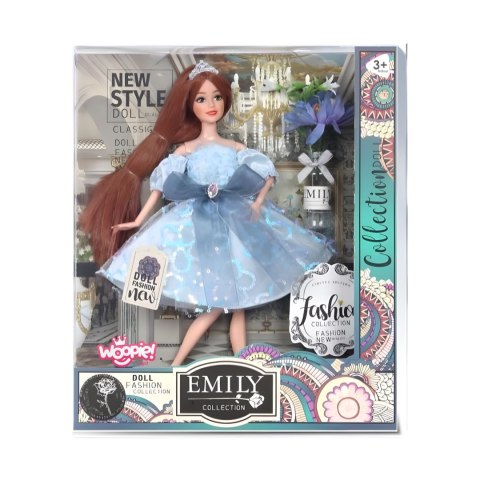 WOOPIE ROYAL Lalka Emi w Błękitnej Sukience Tiulowej
