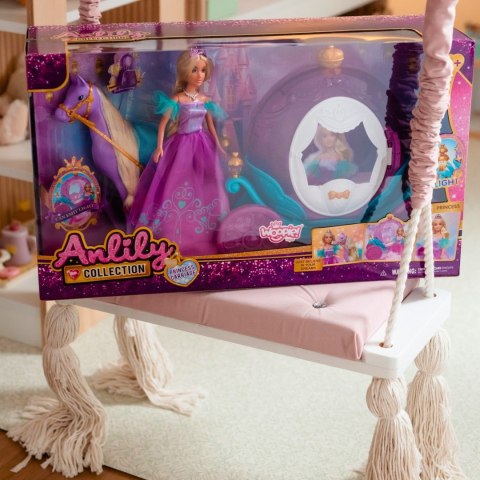 WOOPIE ROYAL Lalka Księżniczka Lily i Magiczny Powóz Karoca Akcesoria