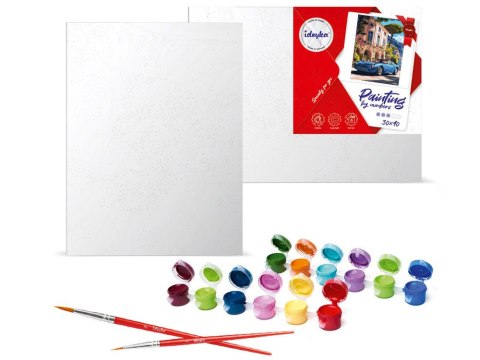 Zestaw do malowania po numerach 30x40cm KHO6366 Włoskie klasyki AP0071