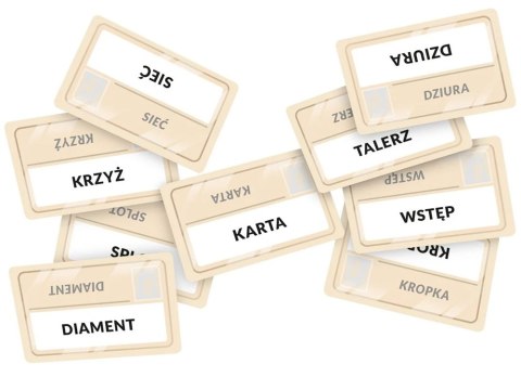 Rebel Karciana gra dedukcyjna Tajniacy - ściśle tajna gra słowna (nowa edycja) GR0829