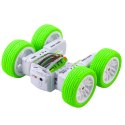 Auto Terenowe Akrobatyczne Zdalnie Sterowane 360° Zielone 1:32
