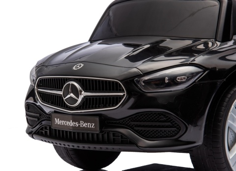 Pchacz Mercedes AMG c63 CZARNY Jeździk, muzyka