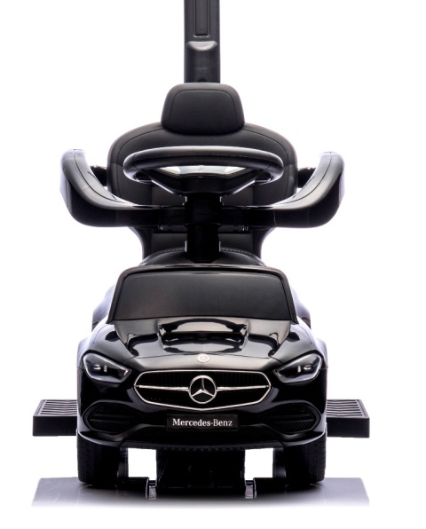 Pchacz Mercedes AMG c63 CZARNY Jeździk, muzyka