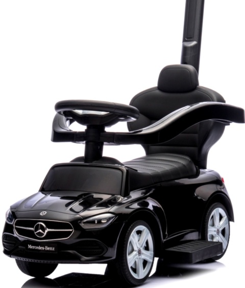 Pchacz Mercedes AMG c63 CZARNY Jeździk, muzyka