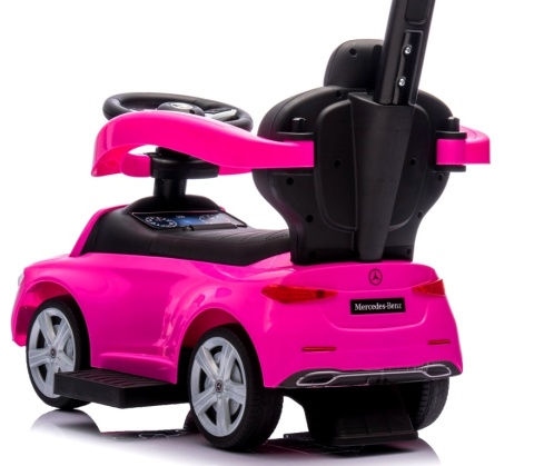 Pchacz Mercedes AMG c63 RÓŻOWY Jeździk, muzyka