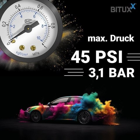 Profesjonalna system natryskowy lakierniczy HVLP z dyszą 1,4 mm 600 ml