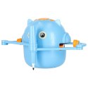 Robot edukacyjny interaktywny nauka rysowania pisania zestaw fiszki mazaki niebieski