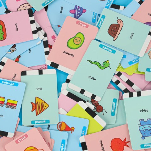 Robot edukacyjny interaktywny nauka rysowania pisania zestaw fiszki mazaki niebieski