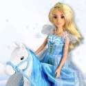 WOOPIE ROYAL Lalka Lodowa Księżniczka Lily i Magiczny Powóz Karoca Akcesoria