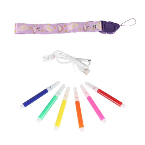 Aparat fotograficzny cyfrowy natychmiastowy 16x 128GB wkłady mazaki fioletowy