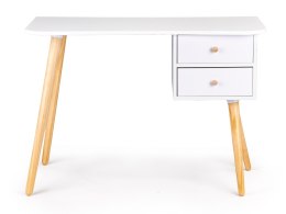 Nowoczesne biurko komputerowe stolik 2 szuflady ModernHome