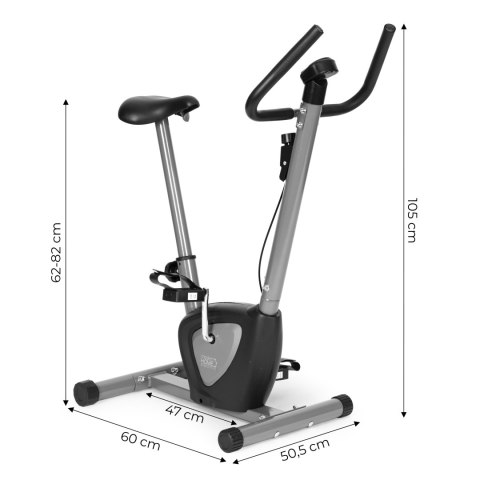 Rowerek stacjonarny treningowy domowy z komputerem ModernHome