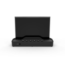 Stacja pogodowa podświetlana wyświetlacz LCD bezprzewodowa z czujnikiem zewnętrznym termometr barometr zegar